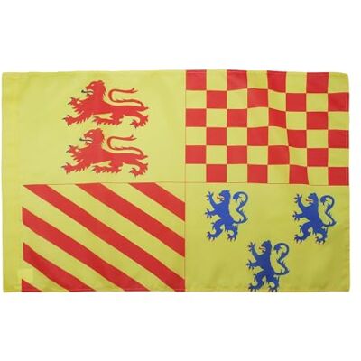 Corrèze-Flagge 90x60cm - Polyester verstärkt Corrèze-Flagge 90x60cm - Polyester verstärkt