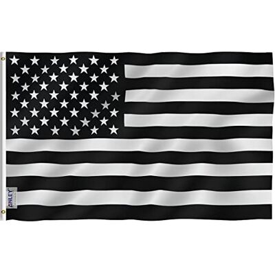 Anley Fly Breeze 3x5 Fuß Schwarz-Weiß Amerikanische Flagge Lebendige Farbe und UV-beständig Canvas Kopfzeile und doppelt genäht Rezession USA Flags Polyester mit Messingösen 3 X 5 Ft Anley Fly Breeze 3x5 Fuß Schwarz-Weiß Amerikanische Flagge Lebendige Farbe und UV-beständig Canvas Kopfzeile und doppelt genäht Rezession USA Flags Polyester mit Messingösen 3 X 5 Ft