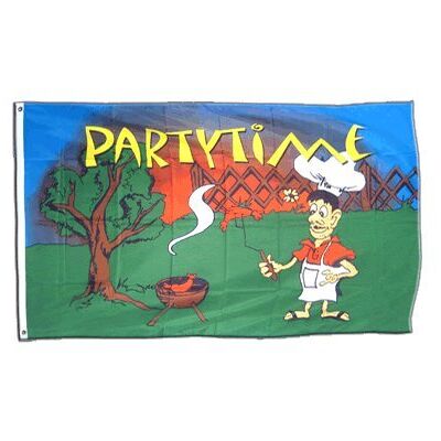 Digni Flaggenfritze Flagge Grillparty Barbecue 90 x 150 cm Digni Flaggenfritze Flagge Grillparty Barbecue 90 x 150 cm