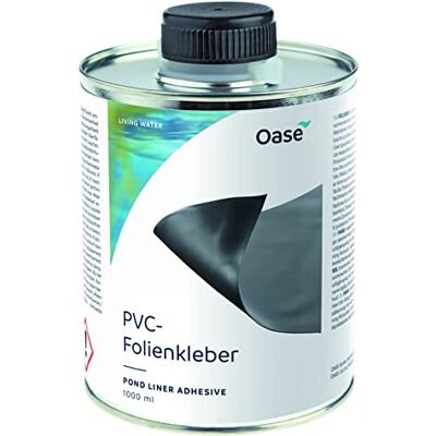 Oase 36862 PVC Folienkleber, 1000 ml Optimal AlfaFol-Teichfolien, sicheres Verbinden und Fixieren von Folienbahnen, integrierter Pinsel im Deckel Oase 36862 PVC Folienkleber, 1000 ml Optimal AlfaFol-Teichfolien, sicheres Verbinden und Fixieren von Folienbahnen, integrierter Pinsel im Deckel