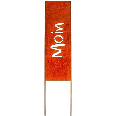 Manufaktur Lichtbogen Rost Schild Moin 118 cm Rostige Spruchtafel aus Metall dekoratives Gartenschild Manufaktur Lichtbogen Rost Schild Moin 118 cm Rostige Spruchtafel aus Metall dekoratives Gartenschild