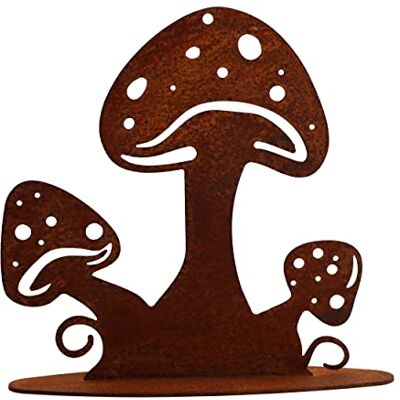 Rostikal Herbstdeko Pilze 15 cm Gartendeko Rost Balkon Deko Pilz Garten Tischdeko Herbst Rostikal Herbstdeko Pilze 15 cm Gartendeko Rost Balkon Deko Pilz Garten Tischdeko Herbst