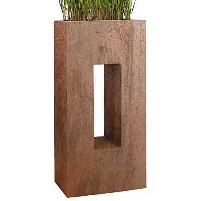 Pflanzwerk ® Pflanzkübel Vista Rost Braun 92x45x27cm *Frostbeständiger Blumenkübel* *UV-Schutz* *Qualitätsware* Pflanzwerk ® Pflanzkübel Vista Rost Braun 92x45x27cm *Frostbeständiger Blumenkübel* *UV-Schutz* *Qualitätsware*