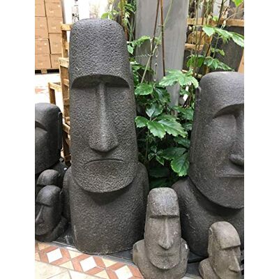 Möbel Peters Moai Kopf Steinguss Osterinsel Statue 100cm Outdoor Garten Gartenskulpturen Stein Guss Möbel Peters Moai Kopf Steinguss Osterinsel Statue 100cm Outdoor Garten Gartenskulpturen Stein Guss