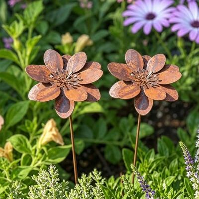 Generic Rostige Gartendeko Cortenstahl, Wetterfeste Gartenstecker Metall Blume Rostiges Gartendekor,Vintage Rost Deko für Garten Beet Topf und Außenbereich, Naturrost Beetstecker Frühlingsdeko für Draußen Generic Rostige Gartendeko Cortenstahl, Wetterfeste Gartenstecker Metall Blume Rostiges Gartendekor,Vintage Rost Deko für Garten Beet Topf und Außenbereich, Naturrost Beetstecker Frühlingsdeko für Draußen
