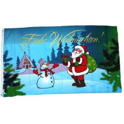FahnenMax Fahne/Flagge Weihnachten Weihnachtsfahne 90 x 150 cm FahnenMax Fahne/Flagge Weihnachten Weihnachtsfahne 90 x 150 cm