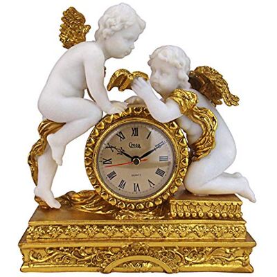 Design Toscano Chateau Carbonne Cherub Pendeluhr, 10 x 24 x 26,5 cm Design Toscano Chateau Carbonne Cherub Pendeluhr, 10 x 24 x 26,5 cm
