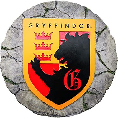 Spoontiques Gryffindor Harry Potter Trittstein – Gartendekoration für Terrasse, Haus, Rasen und Hof, 25 cm B x 1,5 cm H x 25 cm T Spoontiques Gryffindor Harry Potter Trittstein – Gartendekoration für Terrasse, Haus, Rasen und Hof, 25 cm B x 1,5 cm H x 25 cm T