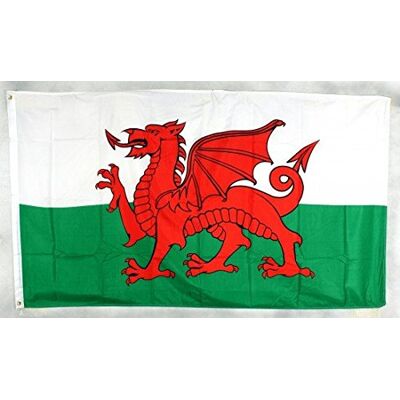 Buddel-Bini Versand Flagge Fahne Wales 90x60 cm wetterfest und lichtecht für innen und aussen Buddel-Bini Versand Flagge Fahne Wales 90x60 cm wetterfest und lichtecht für innen und aussen
