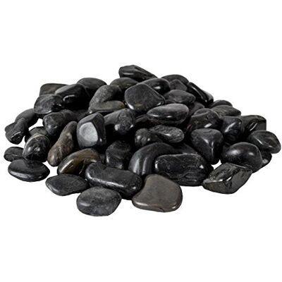 Intergarden Dekosteine schwarz poliert 20 kg, Kieselsteine Garten 2-3 cm, Zierkies für Vasen, Flusssteine, Ziersteine, Flusssteine Pflanzen, Deko-Kies, Steine-Garten, Kies, Flusskiesel, schwarze Steine Deko Intergarden Dekosteine schwarz poliert 20 kg, Kieselsteine Garten 2-3 cm, Zierkies für Vasen, Flusssteine, Ziersteine, Flusssteine Pflanzen, Deko-Kies, Steine-Garten, Kies, Flusskiesel, schwarze Steine Deko