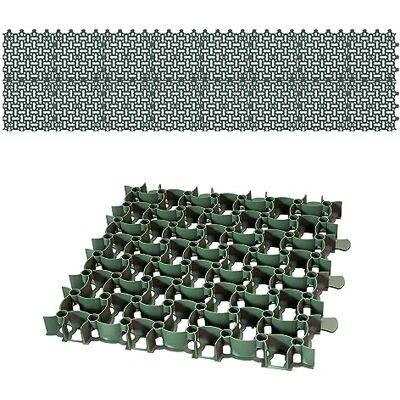 BigDean 16 Rasengitter Paddockplatte 50x50 cm Reitplatzmatten 2 m² grün Rasenmatten Rasenwaben Kiesgitter Parkplatzrasen extrem Robust bis 16 Tonnen belastbar BigDean 16 Rasengitter Paddockplatte 50x50 cm Reitplatzmatten 2 m² grün Rasenmatten Rasenwaben Kiesgitter Parkplatzrasen extrem Robust bis 16 Tonnen belastbar
