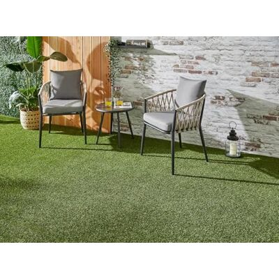 andiamo Kunstrasen Jever, Outdoor Rasenteppich, 133 x 400 cm Kunstrasenteppich, Balkon Bodenbelag mit Drainage, für Terrasse & Garten, 22 mm Gesamthöhe, Barfußgefühl andiamo Kunstrasen Jever, Outdoor Rasenteppich, 133 x 400 cm Kunstrasenteppich, Balkon Bodenbelag mit Drainage, für Terrasse & Garten, 22 mm Gesamthöhe, Barfußgefühl
