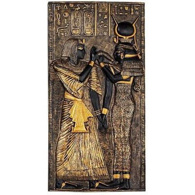 Design Toscano Ägyptische Tempelstele-Wandschild: Isis Design Toscano Ägyptische Tempelstele-Wandschild: Isis