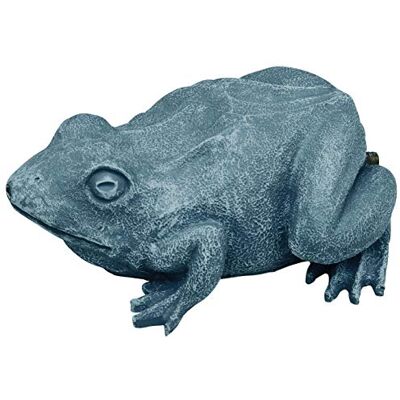 Oase 36774 Wasserspeier Frosch, anthrazit, 25 x 19 x 10 cm Teichfigur aus wetterfestem Polyresin, Teichdekoration, Sauerstoffversorgung Oase 36774 Wasserspeier Frosch, anthrazit, 25 x 19 x 10 cm Teichfigur aus wetterfestem Polyresin, Teichdekoration, Sauerstoffversorgung