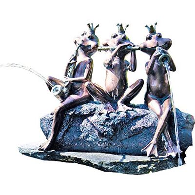 Heissner Teichfigur Speier Froschkapelle, Wasserspiel Heissner Teichfigur Speier Froschkapelle, Wasserspiel
