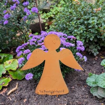 Storm Gartenstecker Rost Schutzengel Figur zum Stecken in Rostoptik 22cm Engelfigur Storm Gartenstecker Rost Schutzengel Figur zum Stecken in Rostoptik 22cm Engelfigur