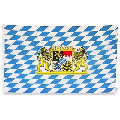 Unbekannt BAYERN-FAHNE 90X150CM M. OESEN Unbekannt BAYERN-FAHNE 90X150CM M. OESEN