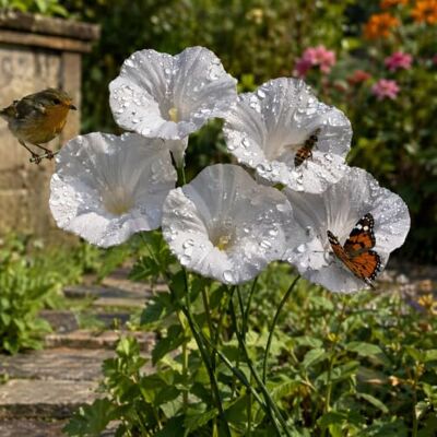 Generic Handgefertigter Metall-Blumen-Gartenstecker für Vogelbad, Keramik-Bienenbad Deko-Schale fürs Zuhause: stilvolle Metall-Blumenornamente für Garten, Terrasse & Außenbereich – ideal als Vogelbad Generic Handgefertigter Metall-Blumen-Gartenstecker für Vogelbad, Keramik-Bienenbad Deko-Schale fürs Zuhause: stilvolle Metall-Blumenornamente für Garten, Terrasse & Außenbereich – ideal als Vogelbad