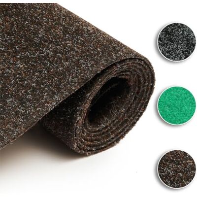 TAPISO Vera Kunstrasen Rasenteppich 4 mm Braun Ultraflach 160 x 300 cm UV- & Wetterbeständigltraflach & Pflegeleicht – Ideal für Balkon, Terrasse & Eingangsbereich TAPISO Vera Kunstrasen Rasenteppich 4 mm Braun Ultraflach 160 x 300 cm UV- & Wetterbeständigltraflach & Pflegeleicht – Ideal für Balkon, Terrasse & Eingangsbereich