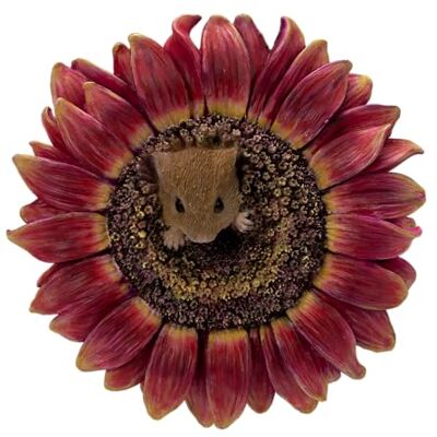 Vivid Arts Rote Sonnenblume zum Aufhängen, für drinnen und draußen, Gartendekoration Vivid Arts Rote Sonnenblume zum Aufhängen, für drinnen und draußen, Gartendekoration