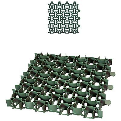 BigDean Rasengitter Paddockplatte 50x50 cm Reitplatzmatten 0,25 m² grün Rasenmatten Rasenwaben Kiesgitter Parkplatzrasen extrem Robust bis 16 Tonnen belastbar BigDean Rasengitter Paddockplatte 50x50 cm Reitplatzmatten 0,25 m² grün Rasenmatten Rasenwaben Kiesgitter Parkplatzrasen extrem Robust bis 16 Tonnen belastbar