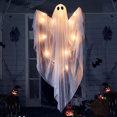 JOYIN 119cm Halloween-Hexenpfähle als Gartendekoration, Hexenpfähle mit bunten leuchtenden Köpfen für Gartendekorationspfähle, Halloween-Requisiten, Rasen- und Hofdekorationen JOYIN 119cm Halloween-Hexenpfähle als Gartendekoration, Hexenpfähle mit bunten leuchtenden Köpfen für Gartendekorationspfähle, Halloween-Requisiten, Rasen- und Hofdekorationen