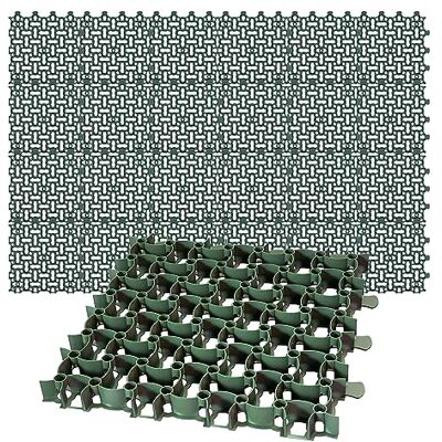 BigDean 24 Rasengitter Paddockplatte 50x50 cm Reitplatzmatten 6 m² grün Rasenmatten Rasenwaben Kiesgitter Parkplatzrasen extrem Robust bis 16 Tonnen belastbar BigDean 24 Rasengitter Paddockplatte 50x50 cm Reitplatzmatten 6 m² grün Rasenmatten Rasenwaben Kiesgitter Parkplatzrasen extrem Robust bis 16 Tonnen belastbar