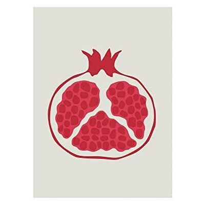 KOMAR Kultivierter Granatapfel Wandbild - Rot KOMAR Kultivierter Granatapfel Wandbild - Rot