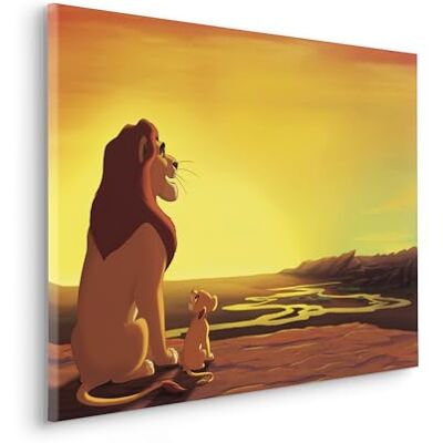 Komar Keilrahmenbild Disney The Lion King Your Kingdom Größe: 90 x 60 cm Leinwandbild, Kinderzimmer Komar Keilrahmenbild Disney The Lion King Your Kingdom Größe: 90 x 60 cm Leinwandbild, Kinderzimmer