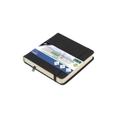 Kangaro Art Skizzenbuch 12x12cm Schwarz PU Hardcover 80 Blatt 140 Gramm cremefarbenes Papier Kangaro Art Skizzenbuch 12x12cm Schwarz PU Hardcover 80 Blatt 140 Gramm cremefarbenes Papier