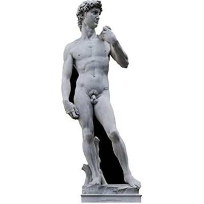 Unbekannt Michelangelo's David Statue Famous Landmark LEBENSGROSSE PAPPFIGUREN / STEHPLATZINHABER / AUFSTELLER Unbekannt Michelangelo's David Statue Famous Landmark LEBENSGROSSE PAPPFIGUREN / STEHPLATZINHABER / AUFSTELLER