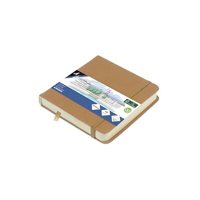 Kangaro Art Skizzenbuch 12x12cm Taupe PU Hardcover 80 Blatt 140 Gramm cremefarbenes Papier mit Gummiband und Band Kangaro Art Skizzenbuch 12x12cm Taupe PU Hardcover 80 Blatt 140 Gramm cremefarbenes Papier mit Gummiband und Band