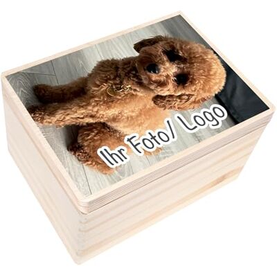 Creative Personalisierte Geschenke Fotogeschenke Holzkiste Dein eigenes Foto und Bild Individuelles Geschenk JGA Geschenkkiste Geschenkbox Für Frauen, Männer und Paar 40 x 30 x 24 cm Creative Personalisierte Geschenke Fotogeschenke Holzkiste Dein eigenes Foto und Bild Individuelles Geschenk JGA Geschenkkiste Geschenkbox Für Frauen, Männer und Paar 40 x 30 x 24 cm