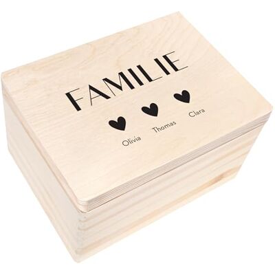 Creative Familie Personalisierte Geschenke mit Namen Holzkiste Dein Eigener Beliebiger Personalisierter Text Individuelles Geschenk Geschenkkiste Geschenkbox Für Frauen, Männer, Kinder Creative Familie Personalisierte Geschenke mit Namen Holzkiste Dein Eigener Beliebiger Personalisierter Text Individuelles Geschenk Geschenkkiste Geschenkbox Für Frauen, Männer, Kinder