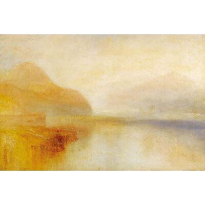 1art1 Joseph William Turner XXL Poster Inverary Pier, Loch Fyne, Morgen, 1840-1850 Plakat Bild 120x80 cm 1art1 Joseph William Turner XXL Poster Inverary Pier, Loch Fyne, Morgen, 1840-1850 Plakat Bild 120x80 cm