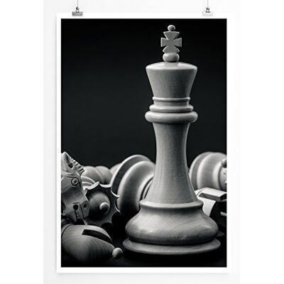 Zone Bilder Art Fotos – König beim Schach- Leinwand Kunstdrucke Wandbilder aus Deutschland Zone Bilder Art Fotos – König beim Schach- Leinwand Kunstdrucke Wandbilder aus Deutschland