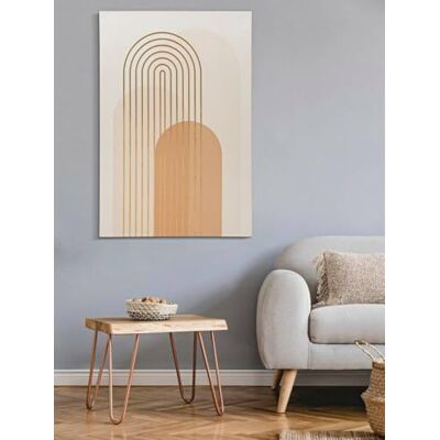 Dmora Bild Bolotana 80x120h cm Bunt, Befestigung inkl. Dmora Bild Bolotana 80x120h cm Bunt, Befestigung inkl.