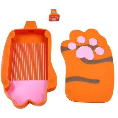 Generic Magnetischer Deckel Katzenpfoten-Diamant-Kunst-Gemälde-Tablett-Organizer Magnetischer Deckel; Cat-Paw Diamond Art Painting-Organizer; sichere Abdeckung; ordnung, tragbar, niedliches Generic Magnetischer Deckel Katzenpfoten-Diamant-Kunst-Gemälde-Tablett-Organizer Magnetischer Deckel; Cat-Paw Diamond Art Painting-Organizer; sichere Abdeckung; ordnung, tragbar, niedliches