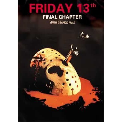 Unbekannt Freitag 13 – Final Chapter – 68,5 x 101,5 cm zeigt/Poster Unbekannt Freitag 13 – Final Chapter – 68,5 x 101,5 cm zeigt/Poster