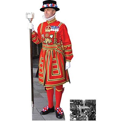 Unbekannt *GEDENK BÜNDEL* Königlich Beefeater LEBENSGROSSE PAPPFIGUREN / STEHPLATZINHABER / AUFSTELLER ENTHÄLT 8x10" (25x20cm) STARFOTO FANBÜNDEL Unbekannt *GEDENK BÜNDEL* Königlich Beefeater LEBENSGROSSE PAPPFIGUREN / STEHPLATZINHABER / AUFSTELLER ENTHÄLT 8x10" (25x20cm) STARFOTO FANBÜNDEL