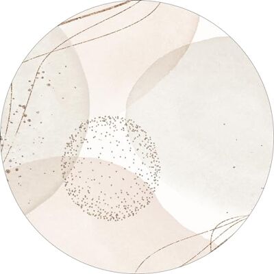 Pro-Art Glasbild Abstract shapes VI, rund 20 cm Pro-Art Glasbild Abstract shapes VI, rund 20 cm