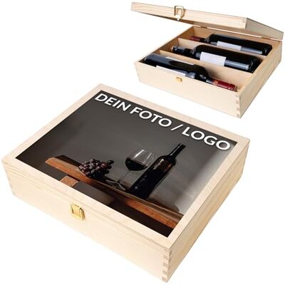 Creative Personalisiert Geschenke Fotogeschenke Weinkiste Holzkiste Dein Eigenes Foto und Bild Individuelles Geschenk Geschenkkiste Geschenkbox Für Frauen, Männer und Paar Weinbox Creative Personalisiert Geschenke Fotogeschenke Weinkiste Holzkiste Dein Eigenes Foto und Bild Individuelles Geschenk Geschenkkiste Geschenkbox Für Frauen, Männer und Paar Weinbox