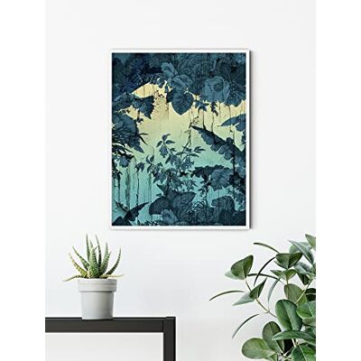 KOMAR Mur en Ruine Poster - bunt, 30x40cm KOMAR Mur en Ruine Poster - bunt, 30x40cm