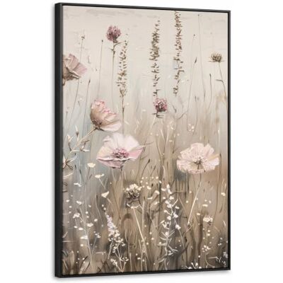 OnlyWow © Leinwand Bilder Gemälde Mit Holzrahmen Wand Deko Wandgemälde Art 60x90 cm Stilvoll Wohnungs Wohnzimmer Pictures Flur Schlafzimmer Über Bett Blumen Rosa Beige OnlyWow © Leinwand Bilder Gemälde Mit Holzrahmen Wand Deko Wandgemälde Art 60x90 cm Stilvoll Wohnungs Wohnzimmer Pictures Flur Schlafzimmer Über Bett Blumen Rosa Beige