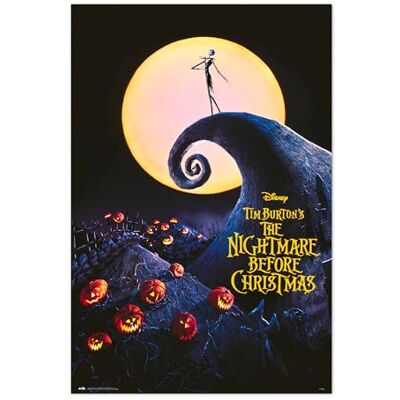 Grupo Erik Disney Poster Nightmare Before Christmas Poster Kunstdruck Deko Wohnzimmer oder Deko Schlafzimmer Deko Zimmer Größe : 61 x 91 Offizielle Lizenz Disney Fanartikel Grupo Erik Disney Poster Nightmare Before Christmas Poster Kunstdruck Deko Wohnzimmer oder Deko Schlafzimmer Deko Zimmer Größe : 61 x 91 Offizielle Lizenz Disney Fanartikel