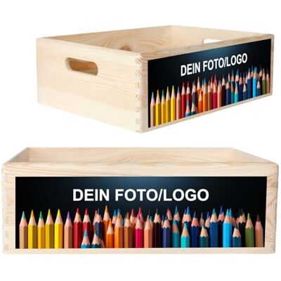 Creative Personalisiert Geschenke Fotogeschenke Holzkiste ohne Deckel Dein Eigenes Foto und Bild Individuelles Geschenk Geschenkkiste Geschenkbox Für Frauen, Männer, Paar 40 x 30 x 14 cm Creative Personalisiert Geschenke Fotogeschenke Holzkiste ohne Deckel Dein Eigenes Foto und Bild Individuelles Geschenk Geschenkkiste Geschenkbox Für Frauen, Männer, Paar 40 x 30 x 14 cm