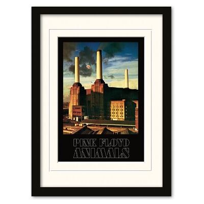 iPosters Pink Floyd Animals Gerahmter Kunstdruck, A3 iPosters Pink Floyd Animals Gerahmter Kunstdruck, A3
