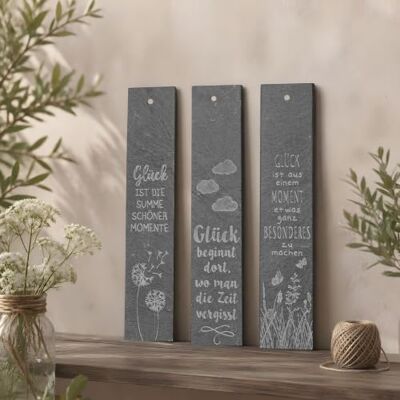 levandeo 3er Set Schiefer Schilder Glück H30cm Sprüche Deko Schild Schiefertafel Wandbild Schwarz Geschenk Dekobild Wanddeko Tafel Sprüche Zitat levandeo 3er Set Schiefer Schilder Glück H30cm Sprüche Deko Schild Schiefertafel Wandbild Schwarz Geschenk Dekobild Wanddeko Tafel Sprüche Zitat