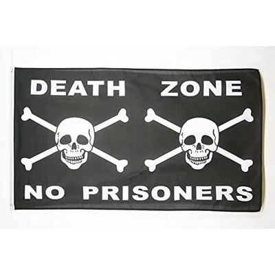 AZ FLAG Flagge Pirat Dead Zone 150x90 cm Polyester 100D 2 Ösen Für innen und außen Piraten Totenkopf dekorative Flagge doppelte Nähte und verstärkte Kanten mit Metallösen 100D Polyester AZ FLAG Flagge Pirat Dead Zone 150x90 cm Polyester 100D 2 Ösen Für innen und außen Piraten Totenkopf dekorative Flagge doppelte Nähte und verstärkte Kanten mit Metallösen 100D Polyester