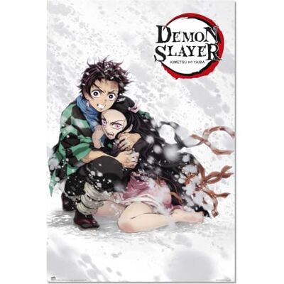 Grupo Erik Poster Demon Slayer Tanjiro and Nezuko Kunstdruck Deko Wohnzimmer oder Deko Schlafzimmer Deko Zimmer Größe 61 x 91 Offizieller Demon Slayer Kimetsu no Yaiba Merch Grupo Erik Poster Demon Slayer Tanjiro and Nezuko Kunstdruck Deko Wohnzimmer oder Deko Schlafzimmer Deko Zimmer Größe 61 x 91 Offizieller Demon Slayer Kimetsu no Yaiba Merch